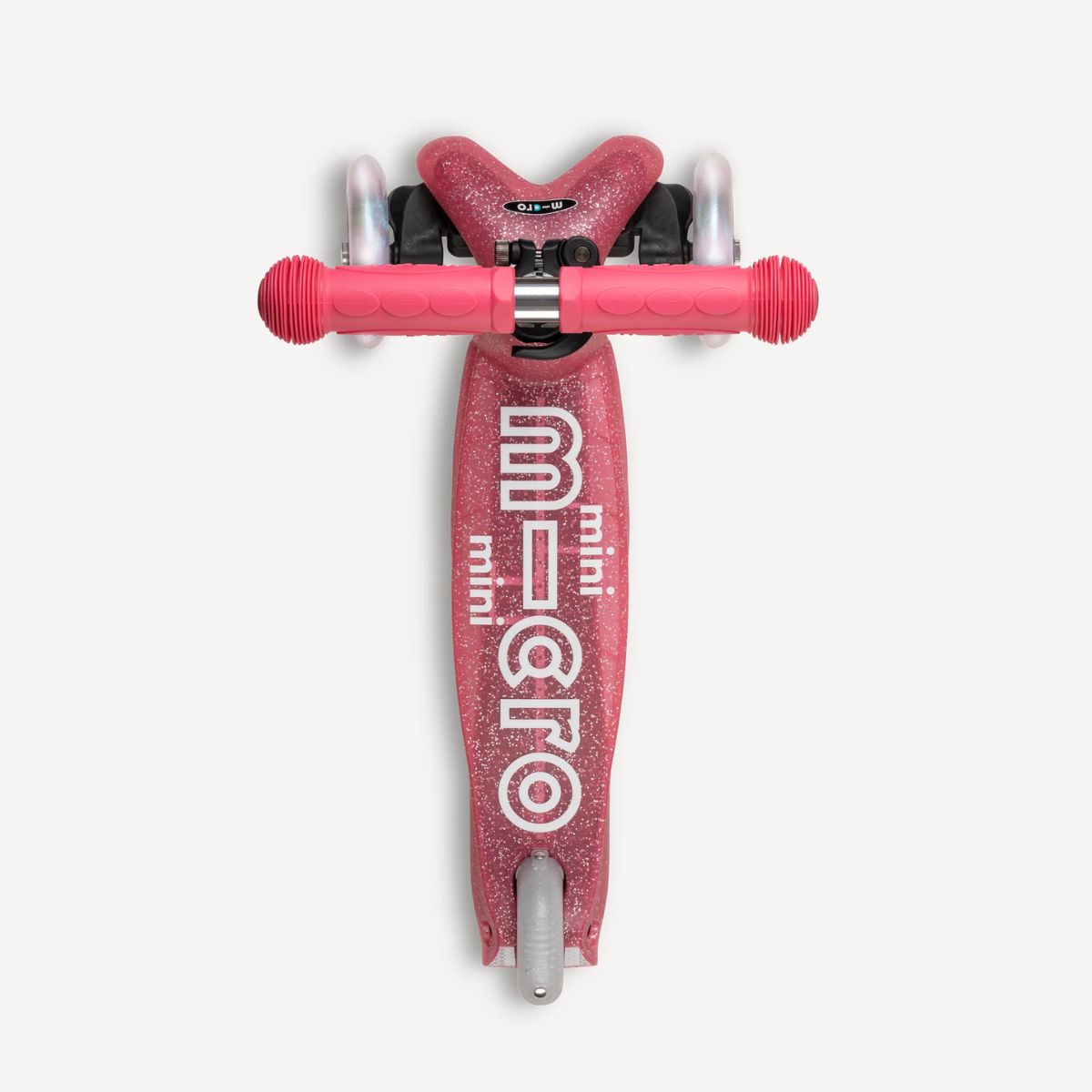Micro Kickboard Mini Glitter LED Scooter - Fairy Pink on Luna Baby Store Miami