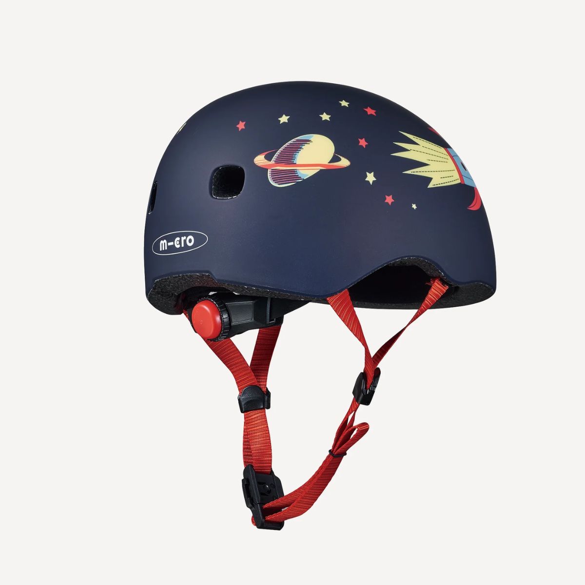 Micro Kickboard Rocket Pattern Kids Helmet - Small on Luna Baby Store Miami