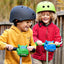 Micro Kickboard Scooter Heads by Scootaheadz - Blue Dino on Luna Baby Store Miami