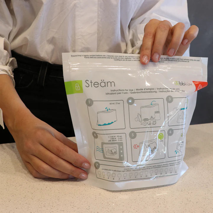 Microwave Quick-Steam Sterilizer Bags