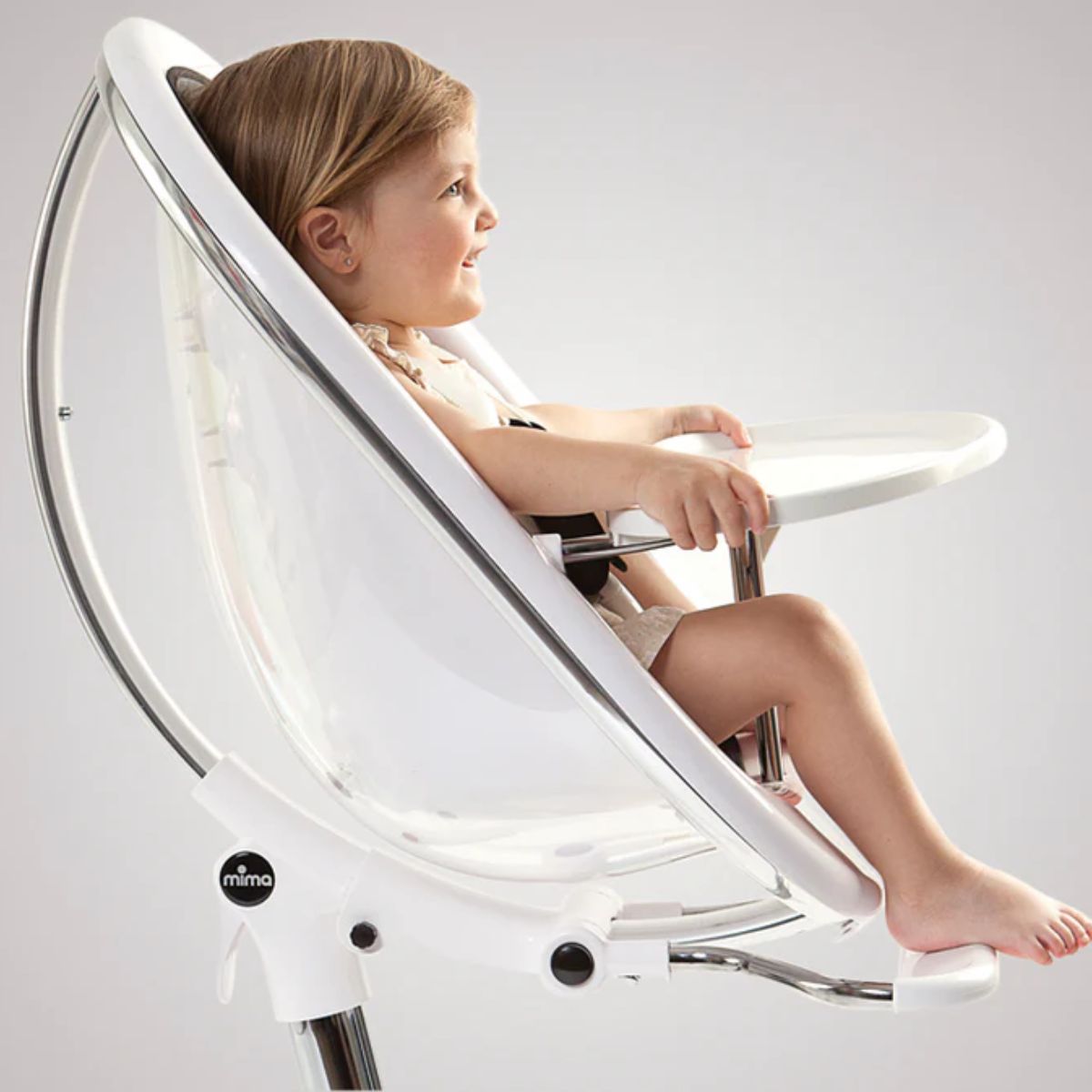Mima Moon 2G High Chair Black on Luna Baby Store Miami