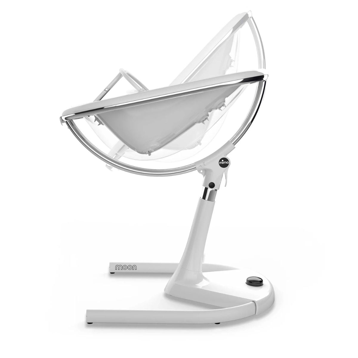 Mima Moon 2G High Chair White/Black on Luna Baby Store Miami