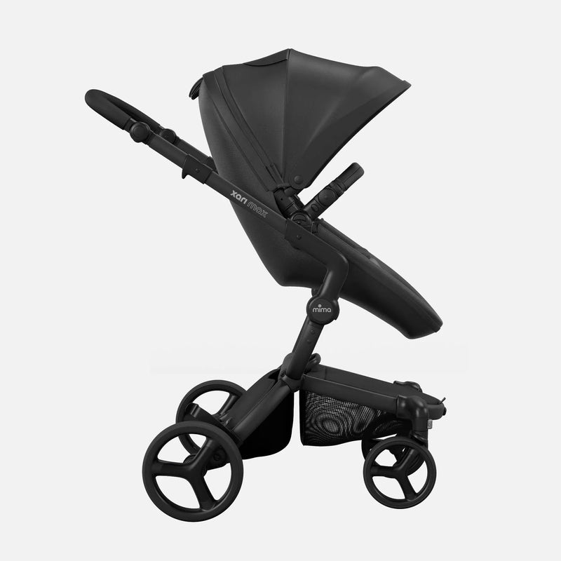 Mima Mima Xari Max Stroller - Black/Black/Black