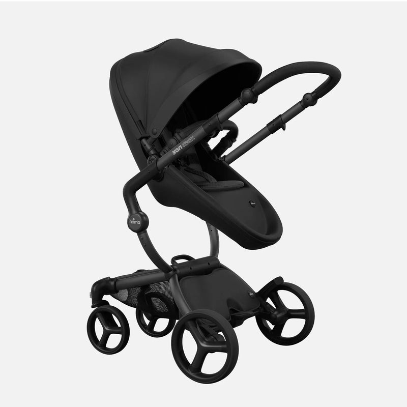 Mima Mima Xari Max Stroller - Black/Black/Black