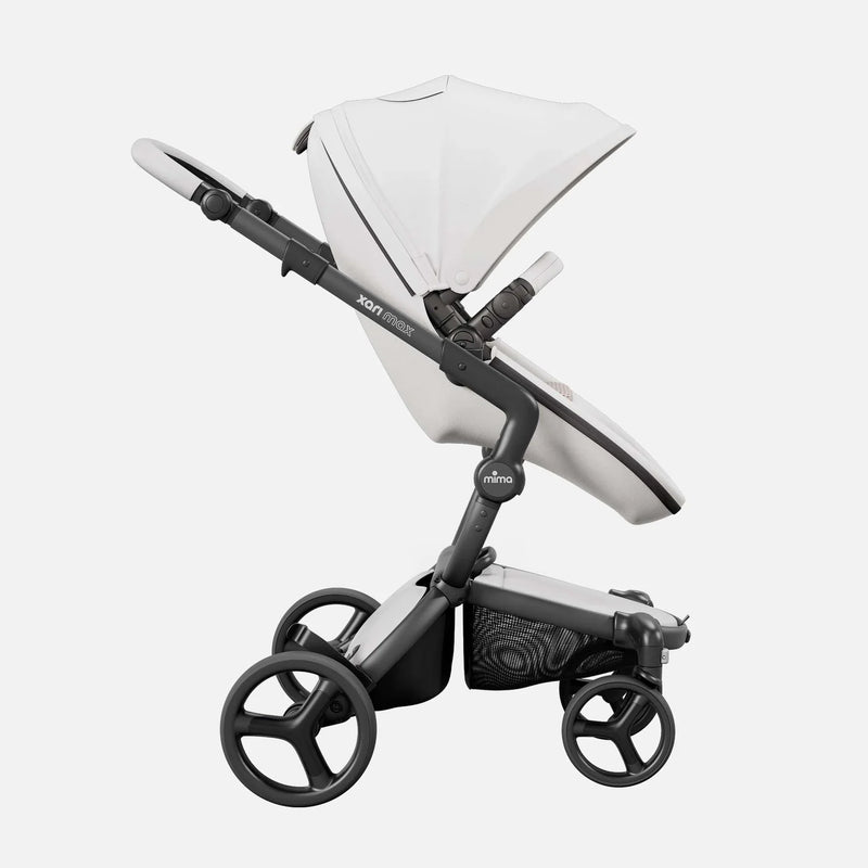 Mima Mima Xari Max Stroller - Black/Snow White/Sandy Beige