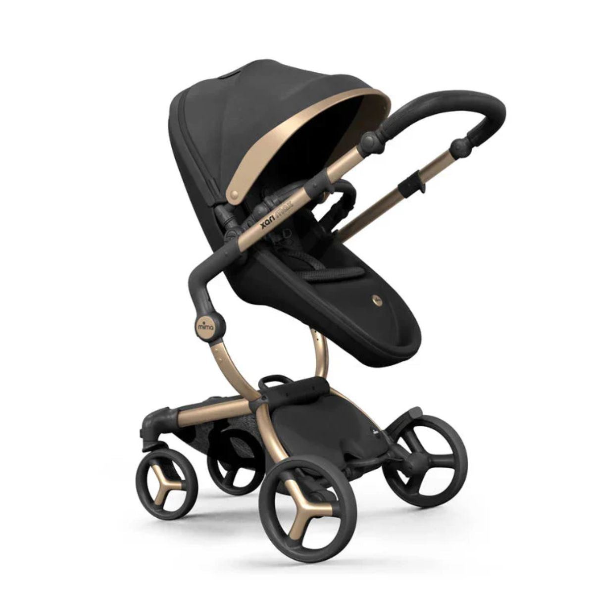 Mima Xari Max Stroller Special Edition - Black/Gold