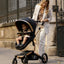 Mima Xari Max Stroller Special Edition - Black/Gold