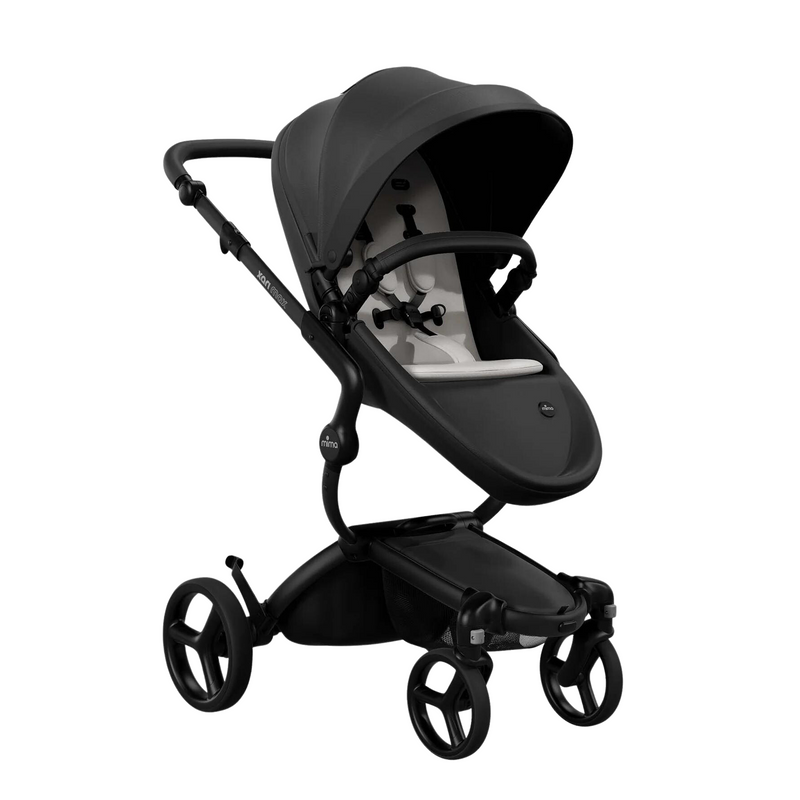 Mima Mima Xari Max Stroller - Black/Black/Stone White