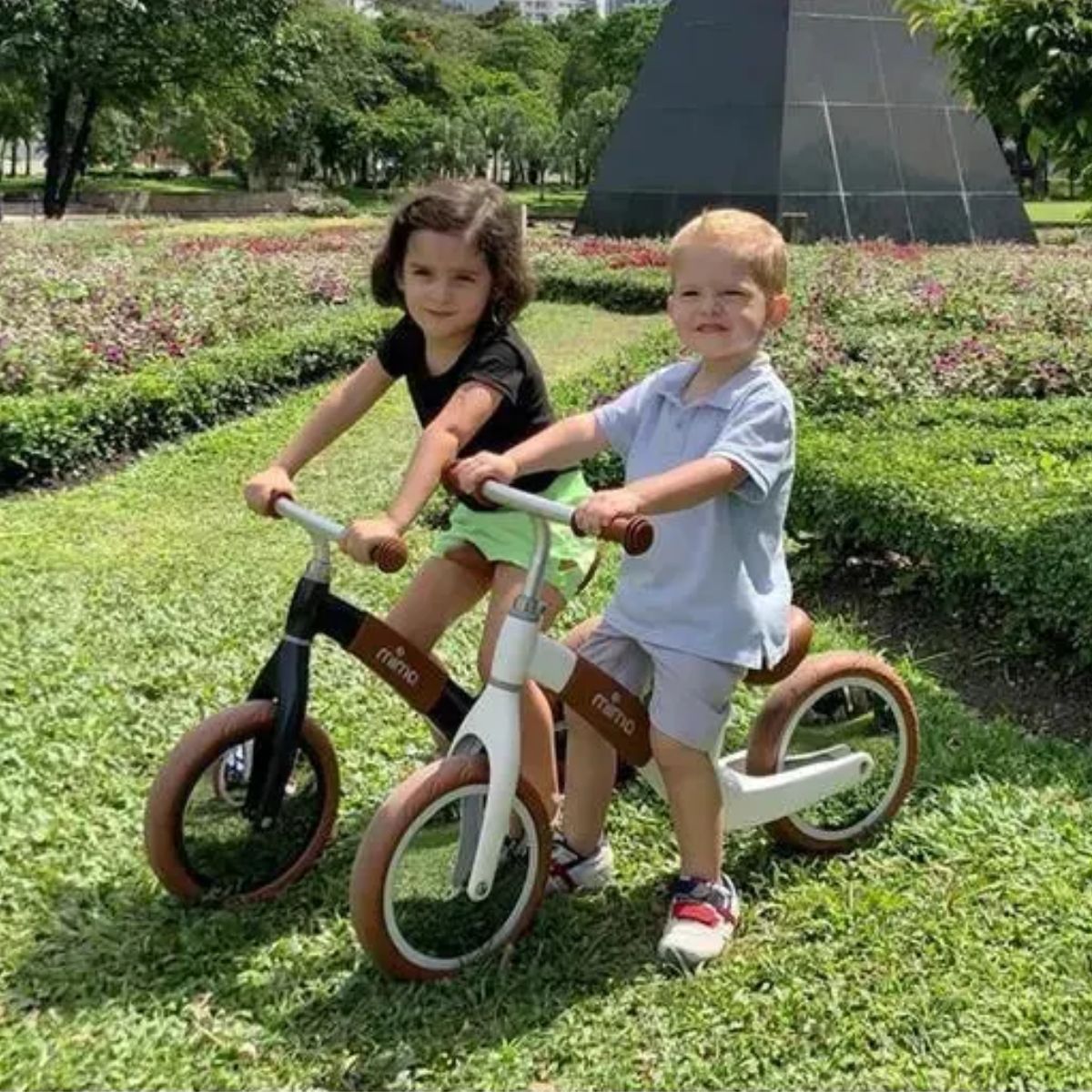 Mima Zoom Balance Bike White/Caramel