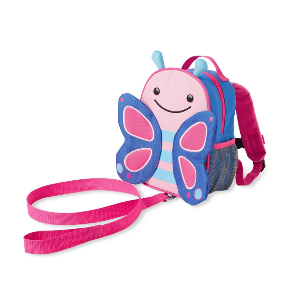 Skip Hop Zoo Mini Backpack With Safety Harness Butterfly - Luna Baby Store Miami