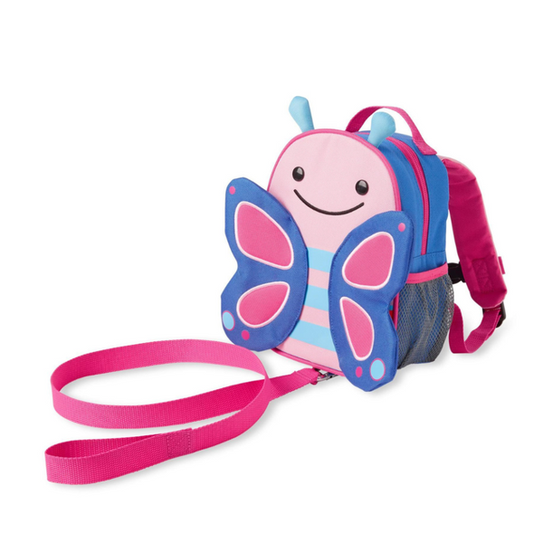 Skip Hop Zoo Mini Backpack With Safety Harness Butterfly