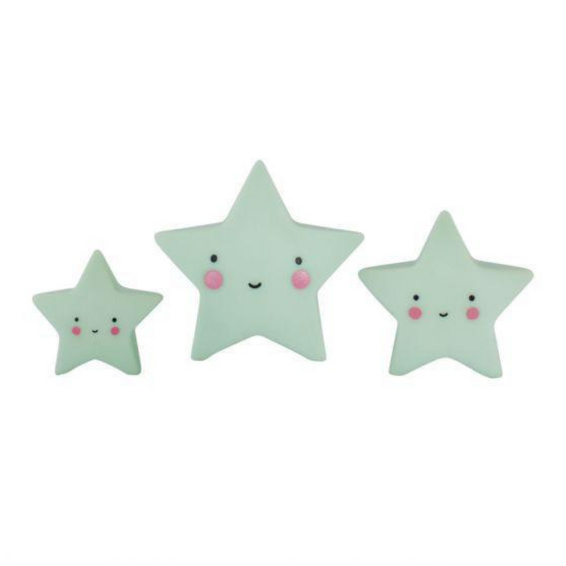 Little Lovely Company Minis Stars Mint