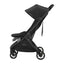 UPPAbaby Minu V3 Compact Stroller - Jake (Charcoal / Carbon Frame / Black Leather)