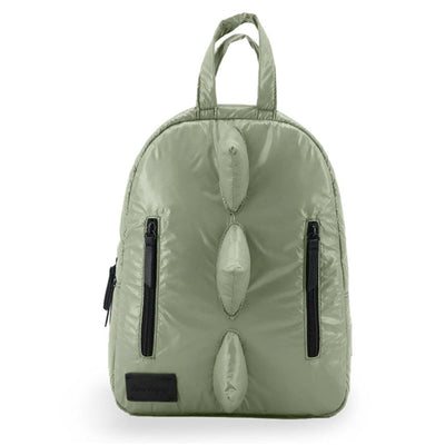 Mochila Infantil Mini Impermeável 7AM Dinossauro Matcha - 07:00 Babytunes