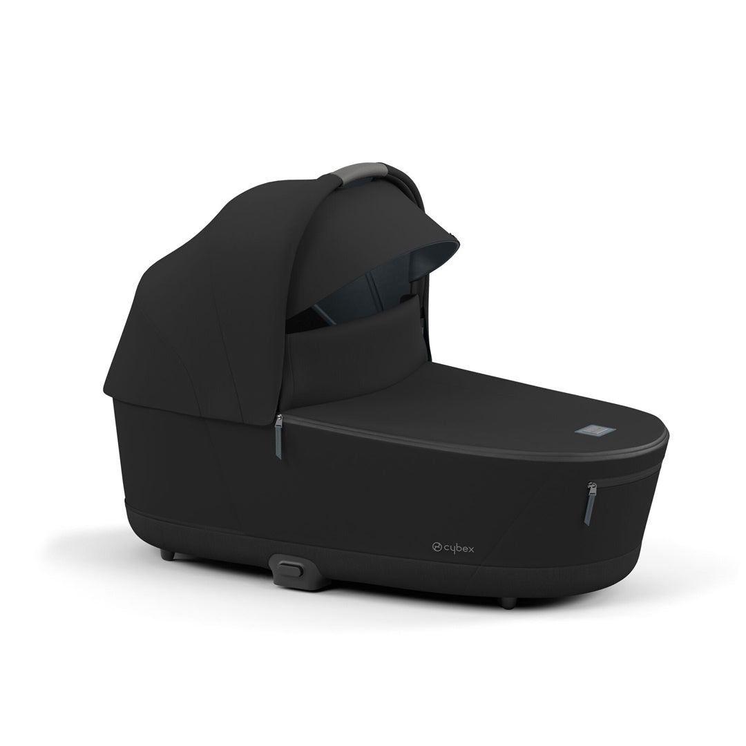 Cybex Priam 4/E-Priam 2 Lux Carry Cot - Sepia Black - Protection and Everyday Convenience