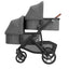 UPPAbaby Bassinet V3 - Callum Stone Blue/Silver Frame