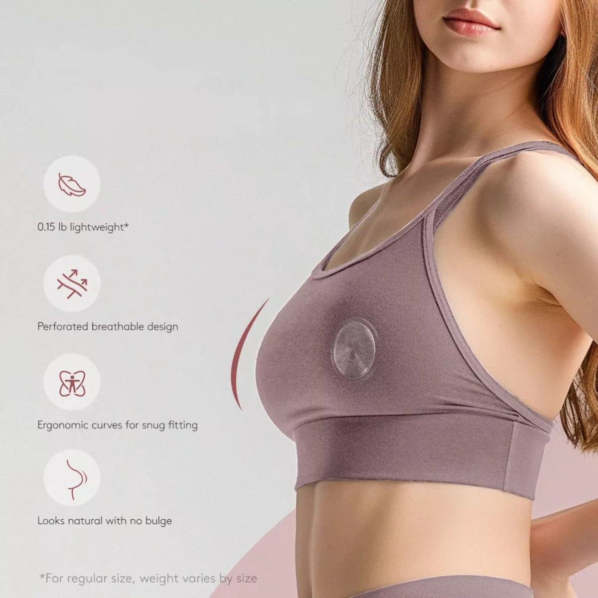 Momcozy 999 Silver Nipple Shields - Regular Nursing Cups on Luna Baby Store Miami