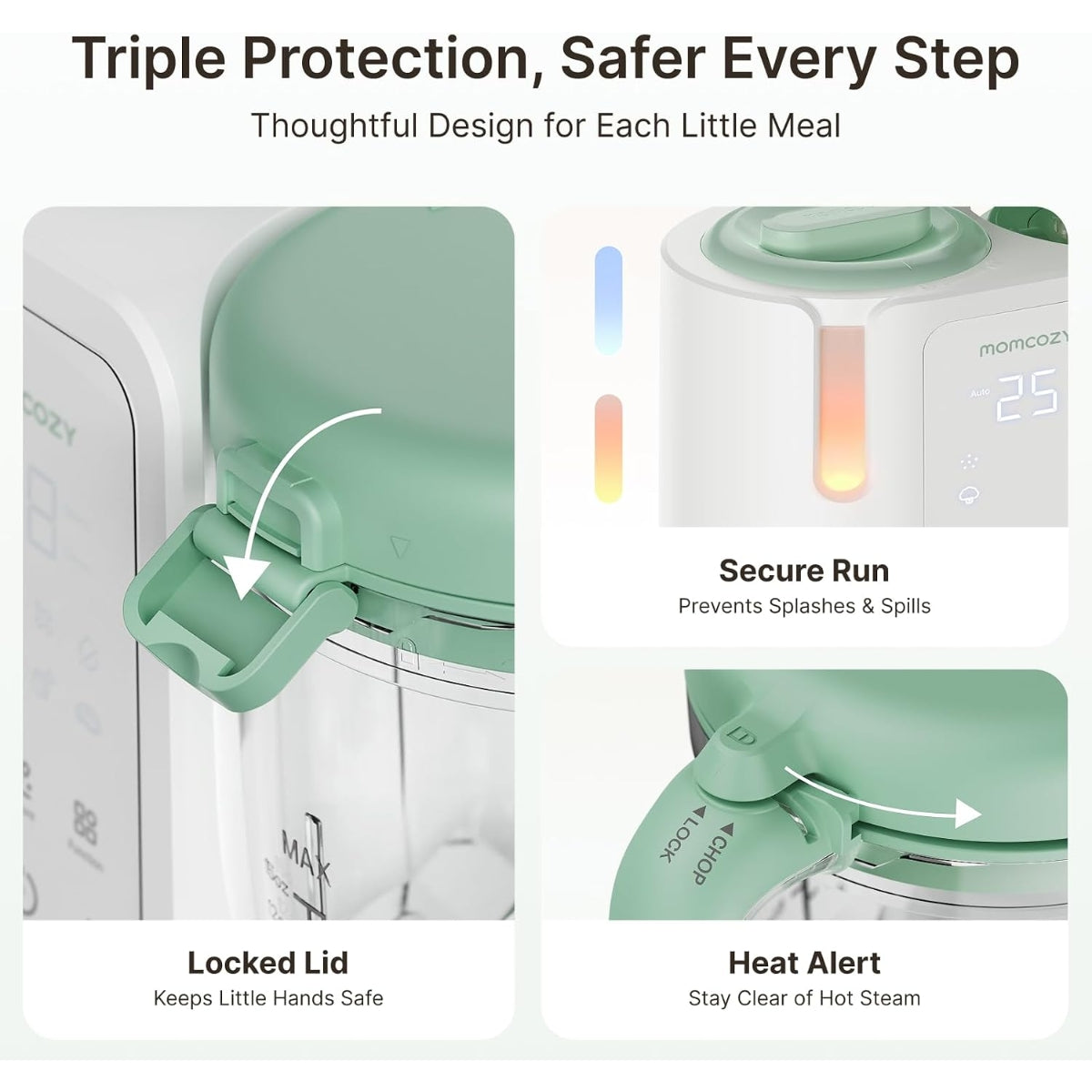 Momcozy AutoMeal Baby Food Maker