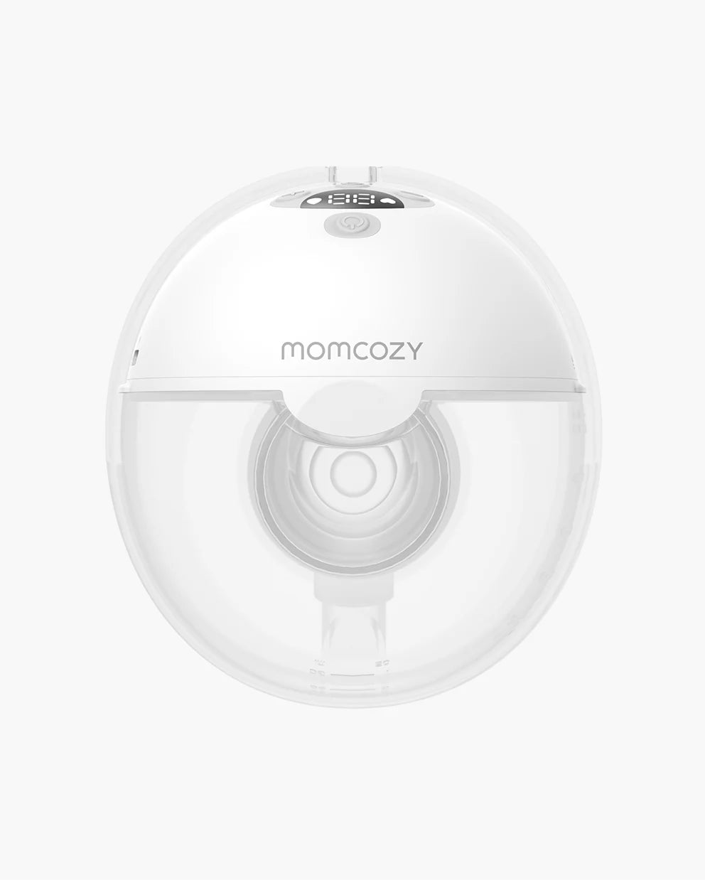Momcozy - M5 Double Hands-Free Breast Pump Set Quill Grey