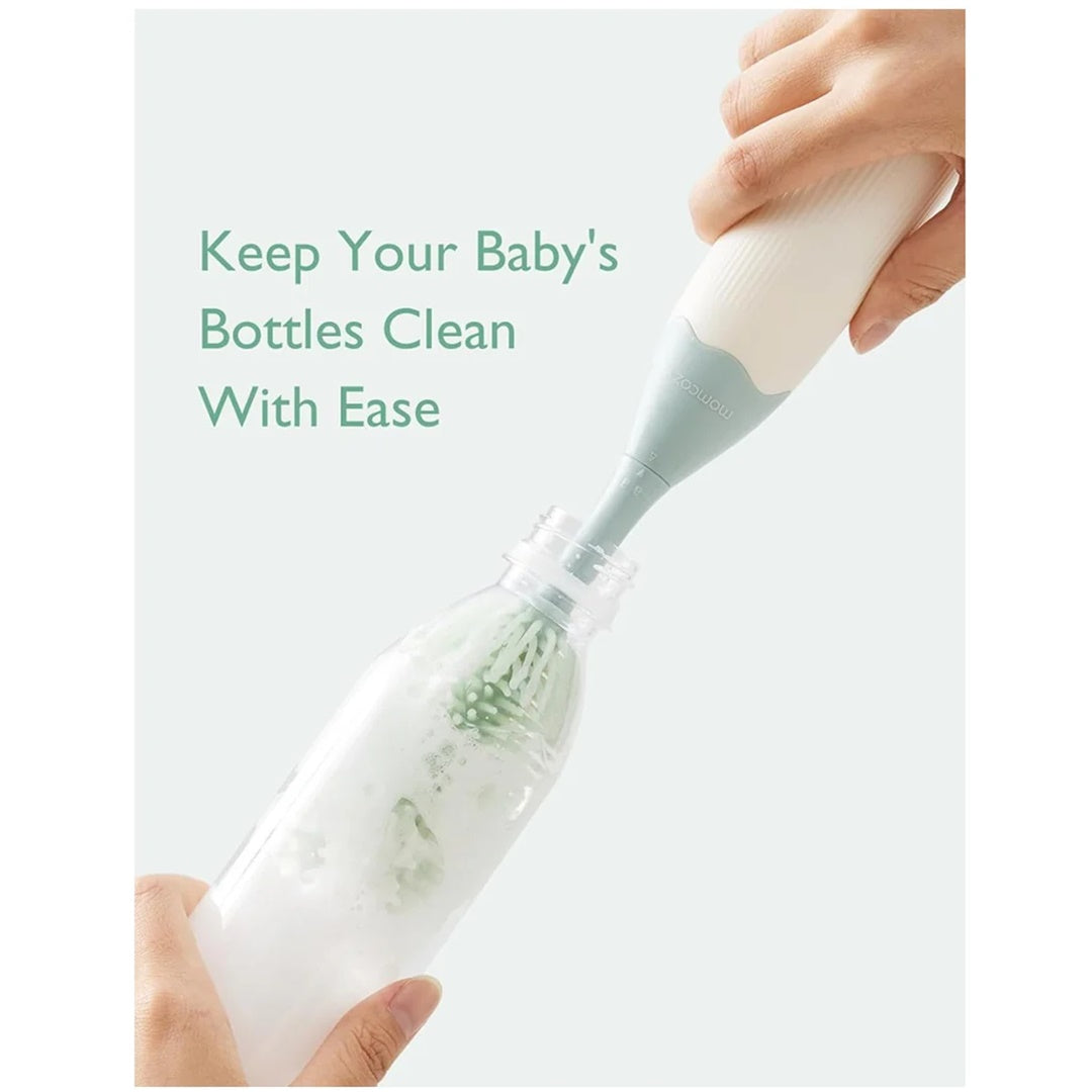 Momcozy Innovative Push-Press Design Bottle Brush Kit