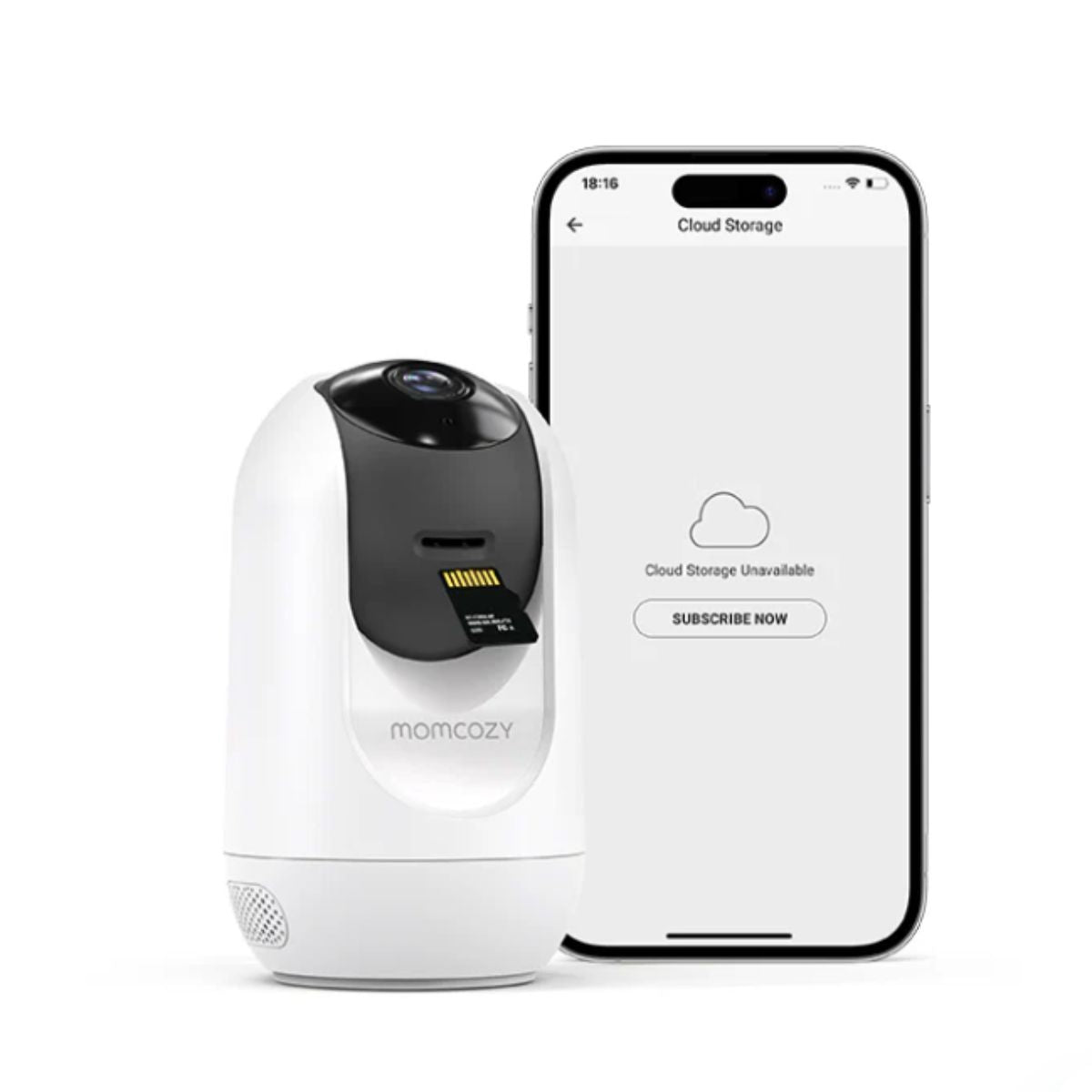 Momcozy 5-Inch Dual-mode Smart Baby Monitor with 1 Camera - BM04