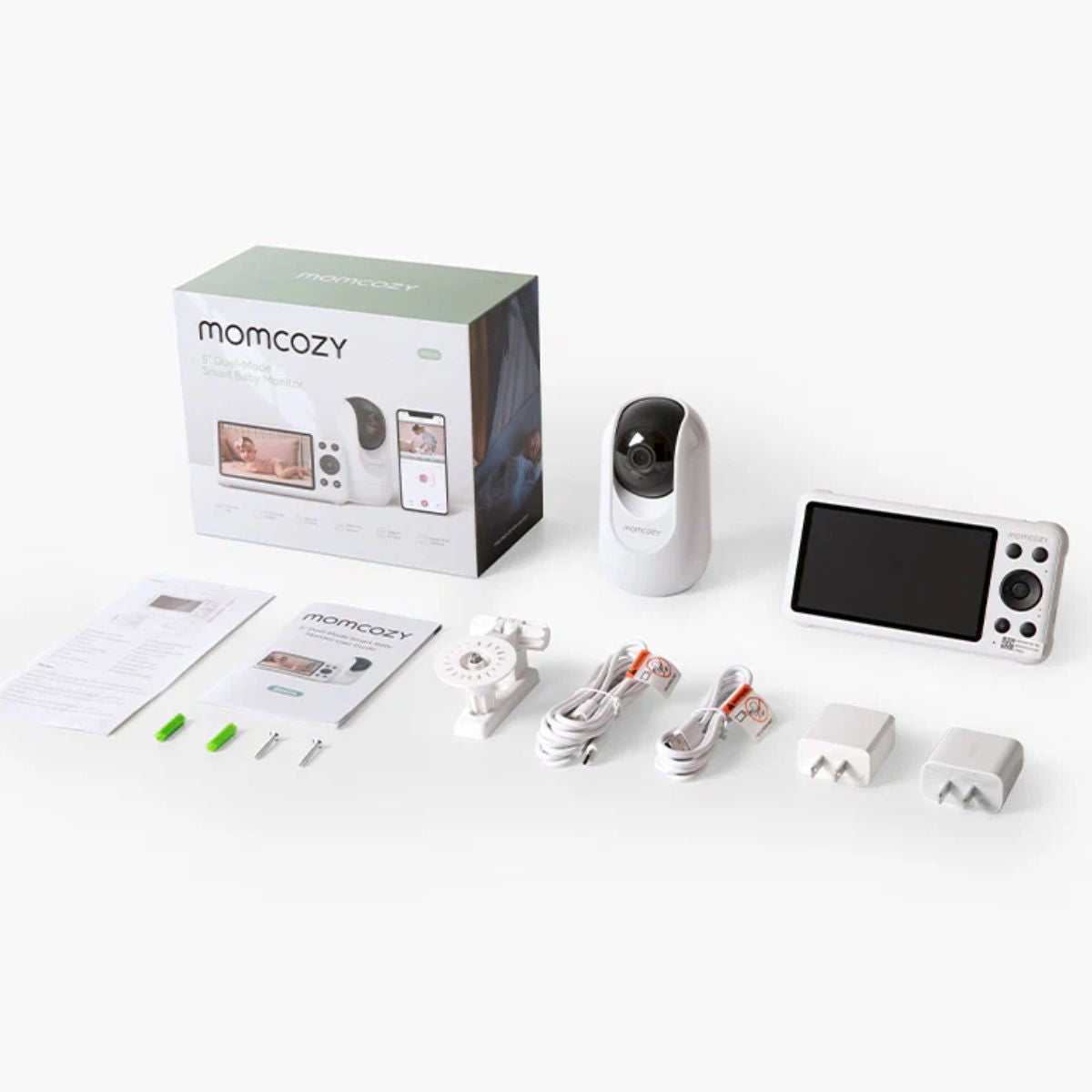 Momcozy 5-Inch Dual-mode Smart Baby Monitor with 1 Camera - BM04