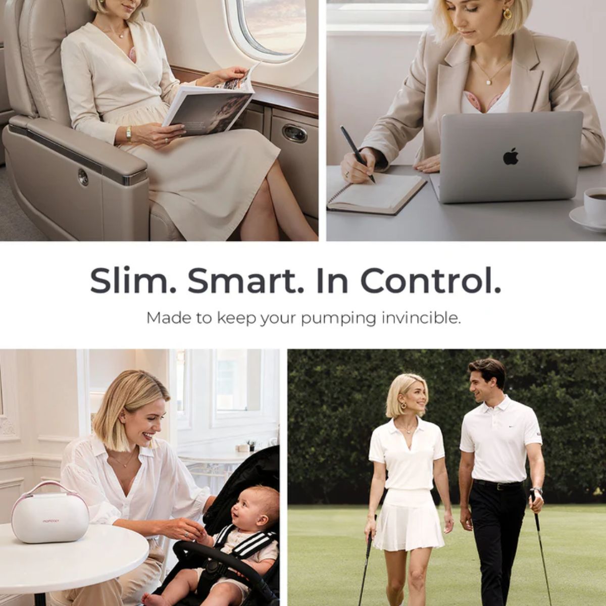 Momcozy Air 1 Ultra Slim Wireless Electric Double Breast Pump