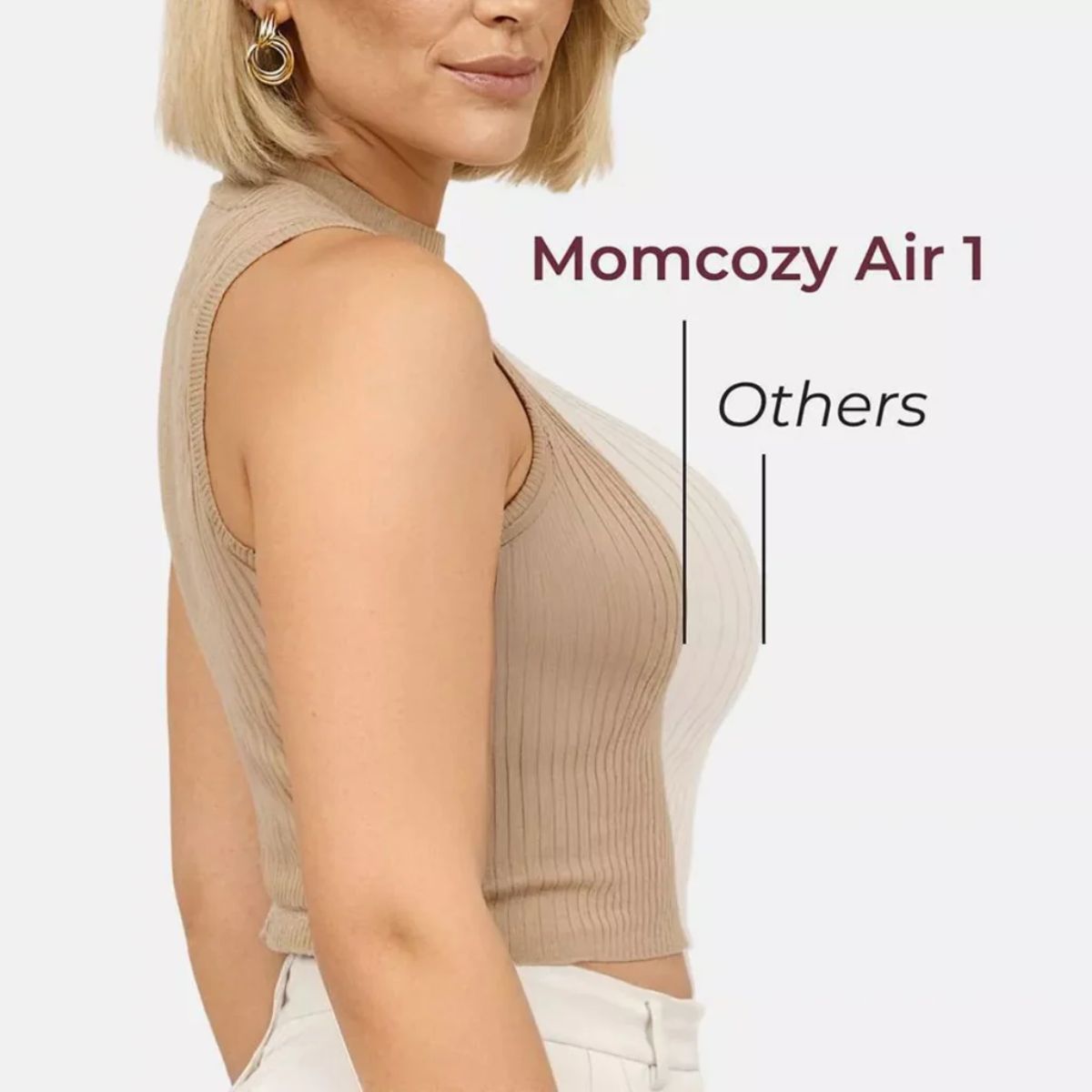 Momcozy Air 1 Ultra Slim Wireless Electric Double Breast Pump