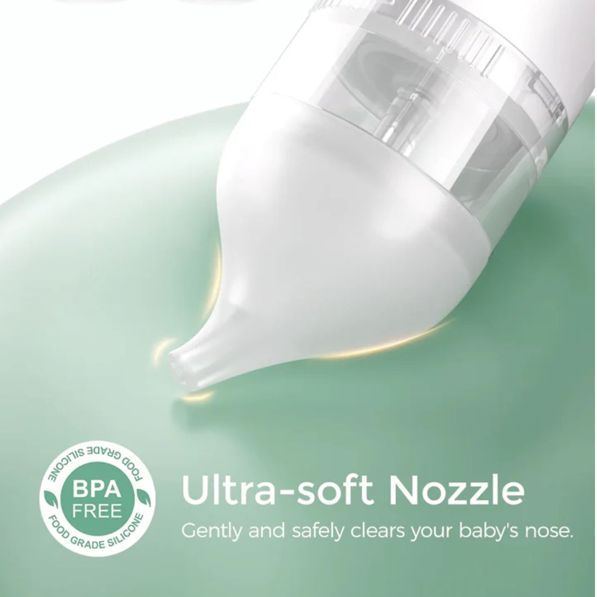 Momcozy BreezyClear 2-in-1 Electric Nasal Aspirator Replacement Heads on Luna Baby Store Miami