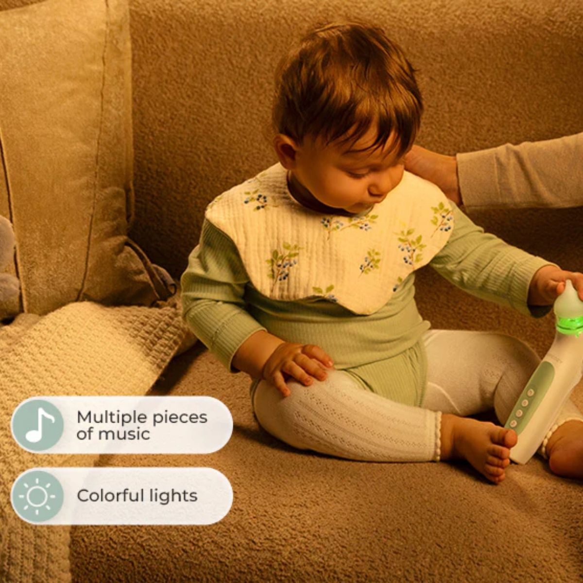Momcozy BreezyClear 2-in-1 Electric Nasal Aspirator