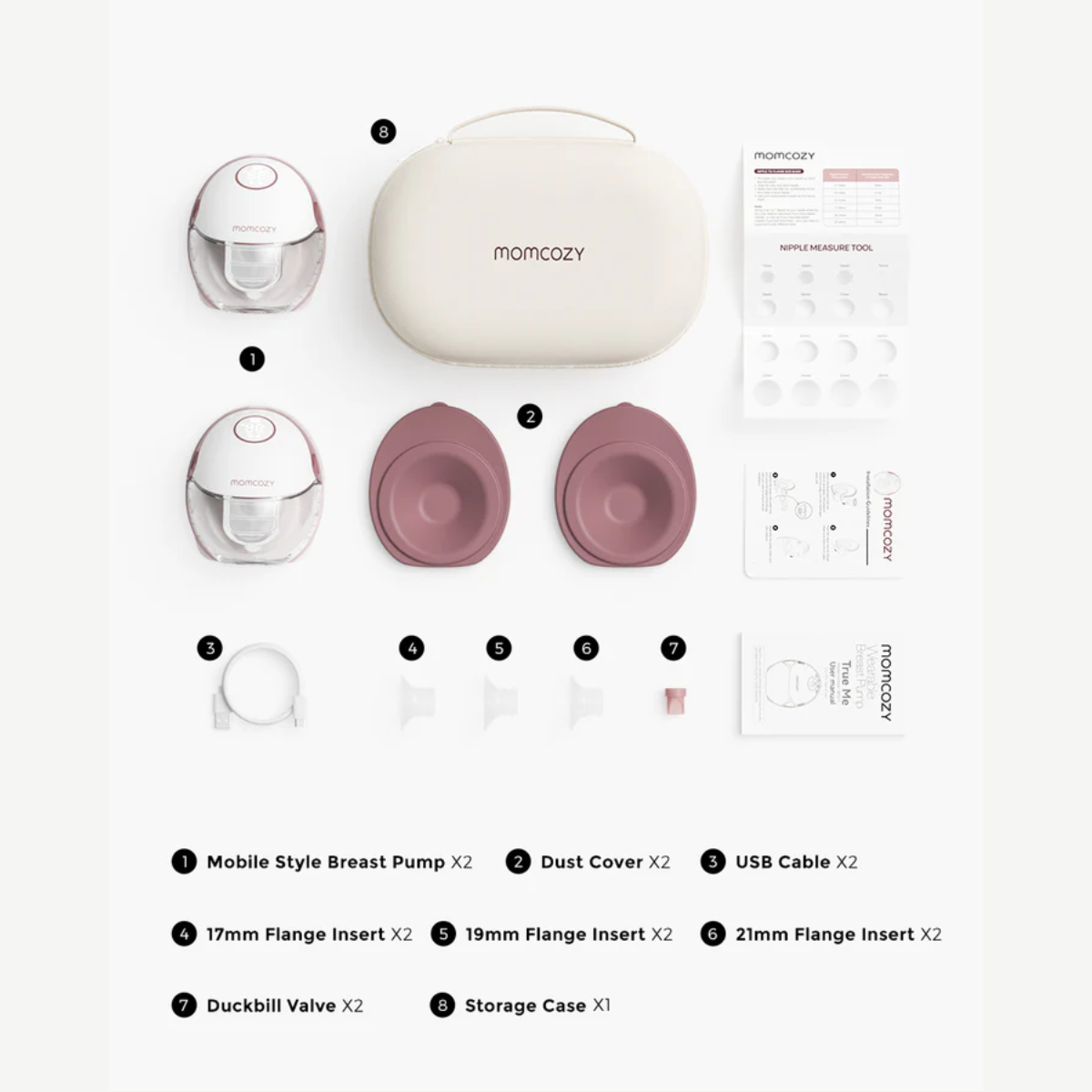 Momcozy M6 Mobile Style Hands-Free Breast Pump