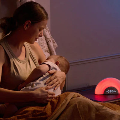 Momcozy Sound Machine with Dynamic Lights and App Control - Rainbow Light