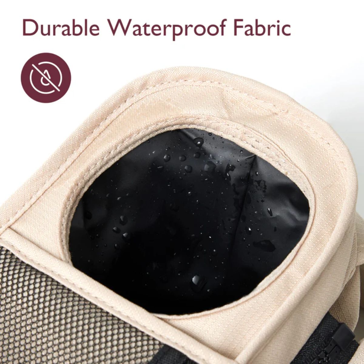 Momcozy Stroller Organizer All-in-One Cup Holder & Pet Strollers -  Khaki