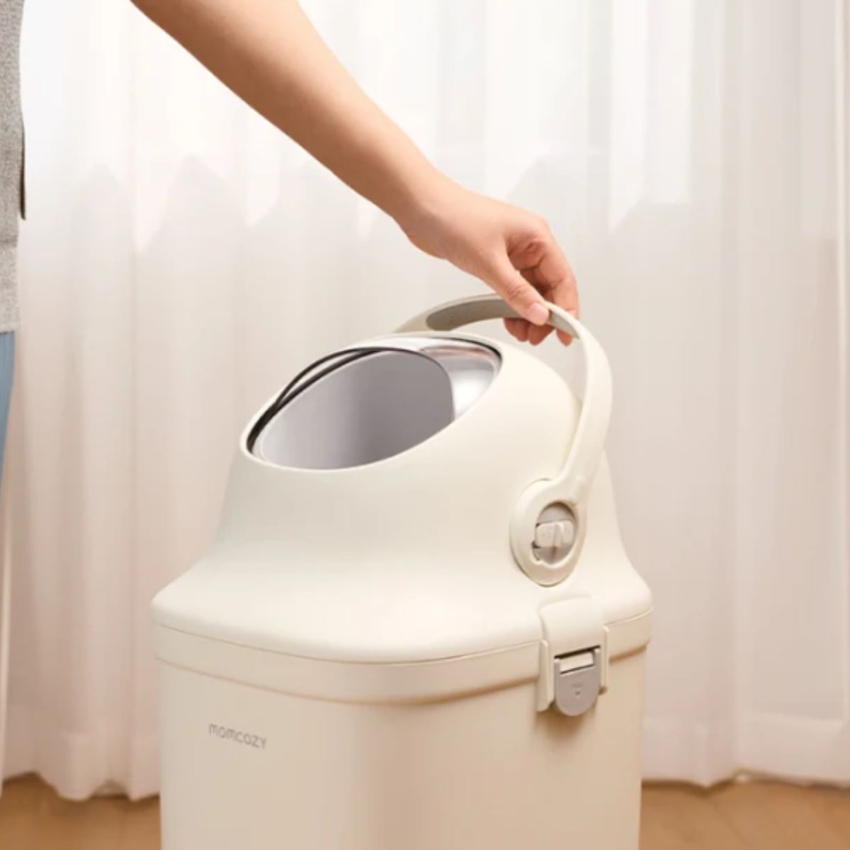 Momcozy Triple-Seal Diaper Pail