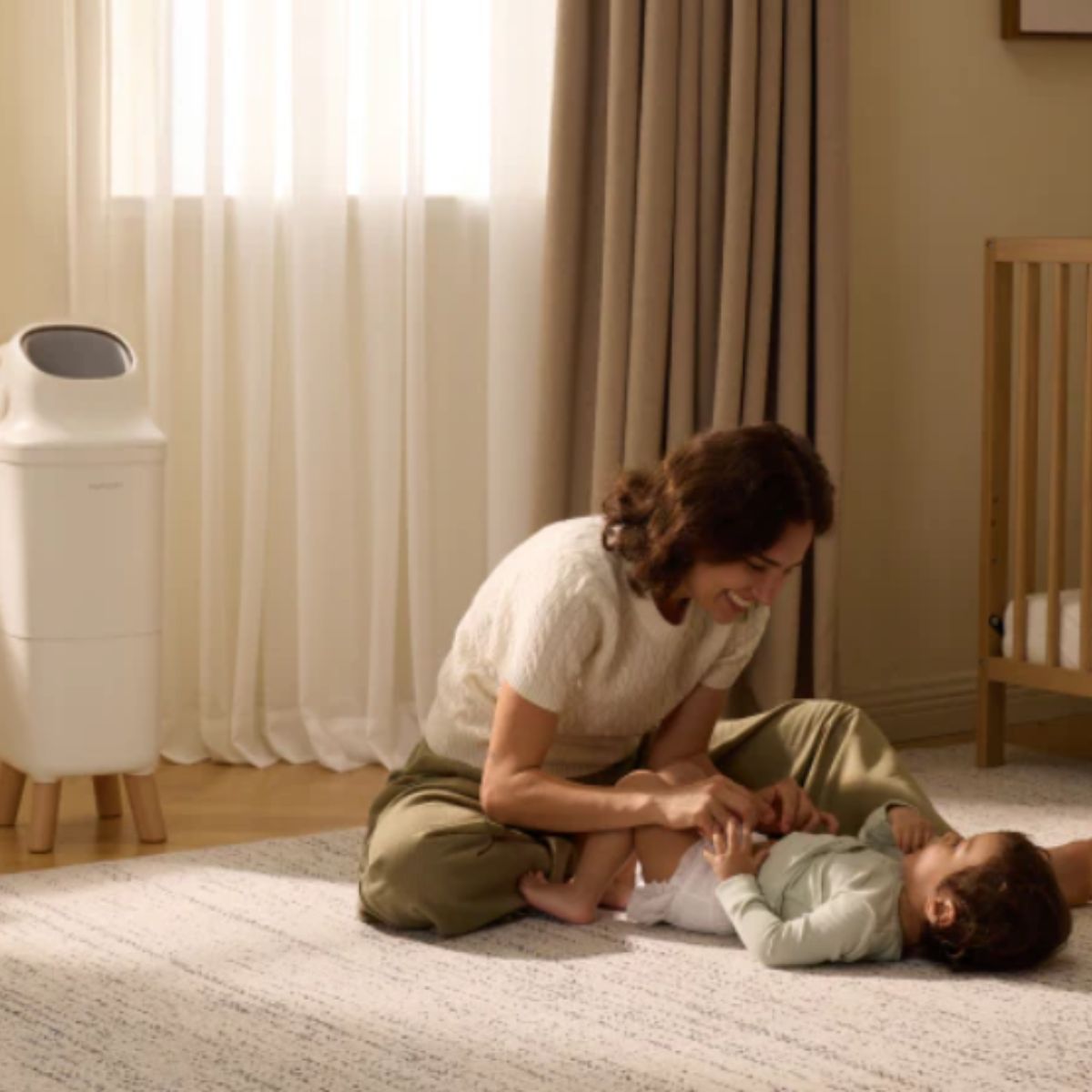 Momcozy Triple-Seal Diaper Pail