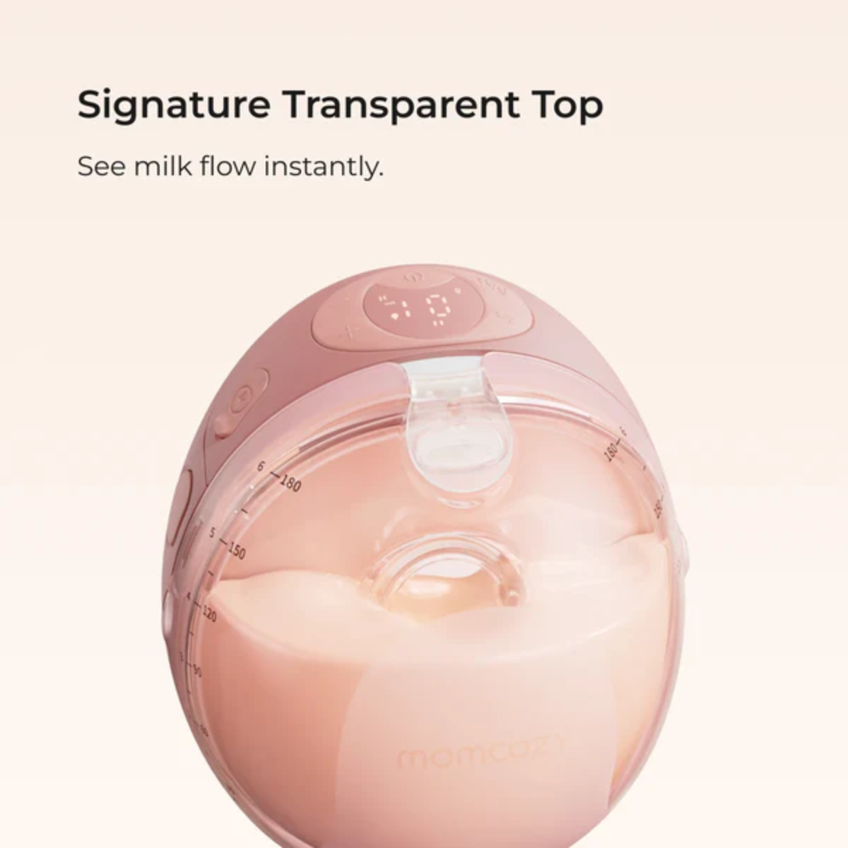 Momcozy Wellness 1 Warm-Massage Wearable Breast Pump on Luna Baby Store Miami