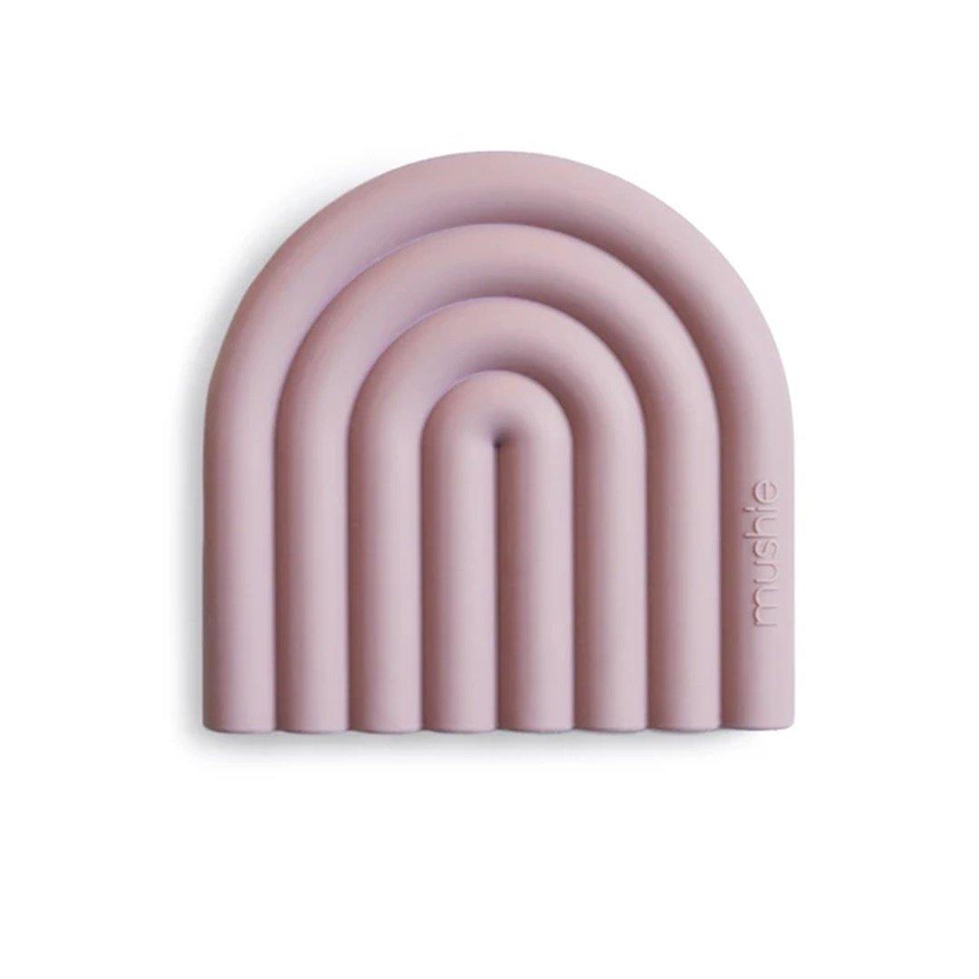 Mordedor Arco-Íris Mushie Mauve - Mushie Babytunes