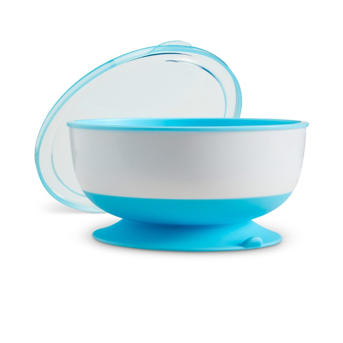 Munchkin Stay Put Suction Bowls & Lids, 3 Pack Blue/Green on Luna Baby Store Miami