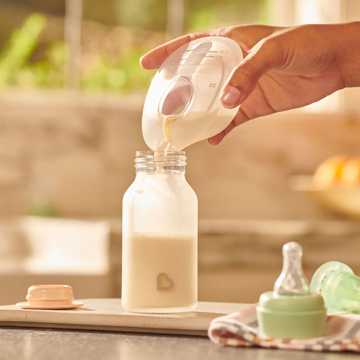 Munchkin 2pk Silicone Breastmilk Collector Cup on Luna Baby Store Miami