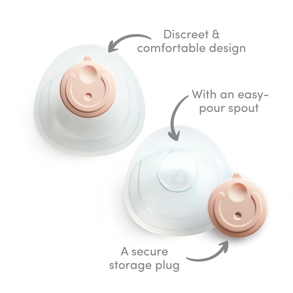 Munchkin 2pk Silicone Breastmilk Collector Cup