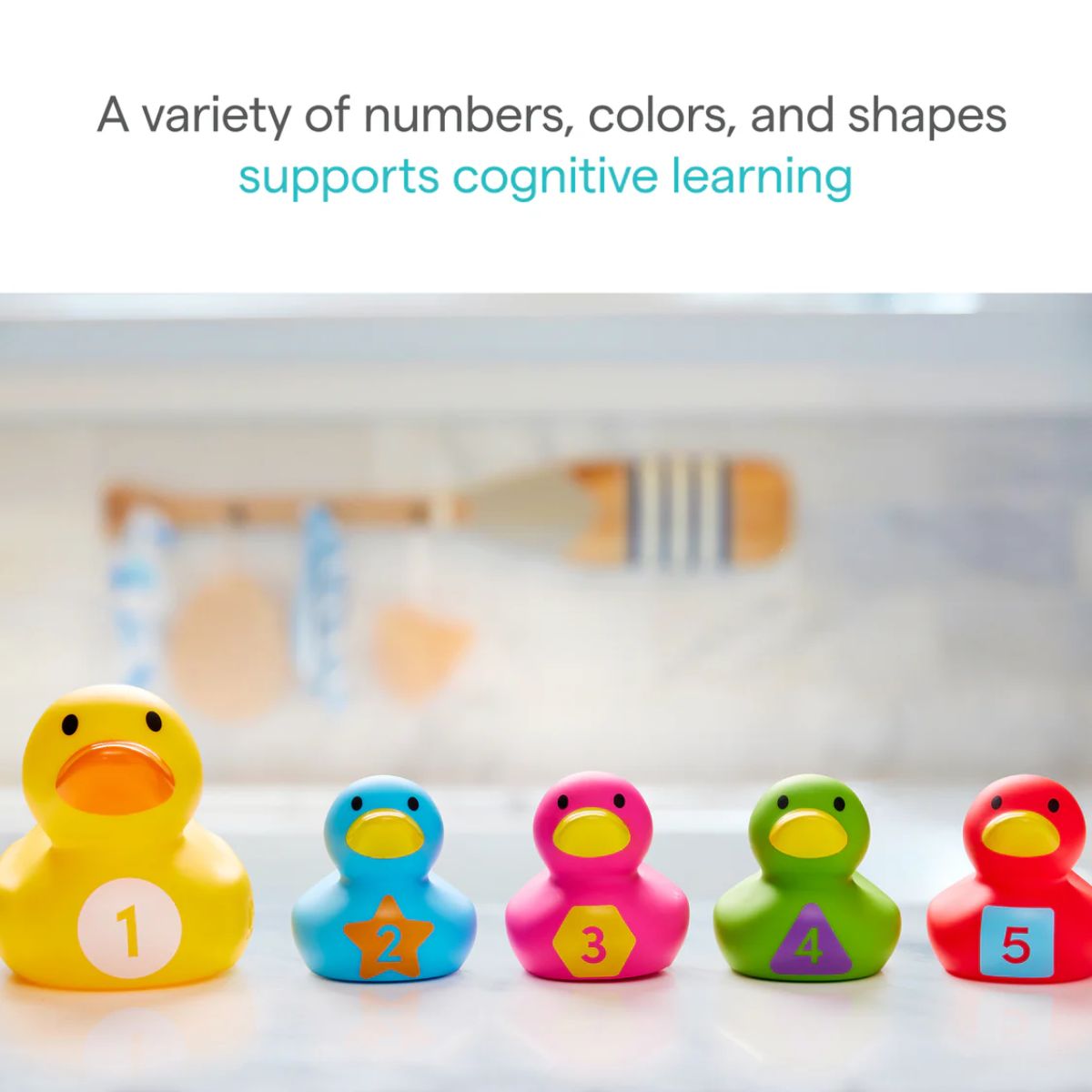 Munchkin Count & Quack Bath Duckies on Luna Baby Store Miami