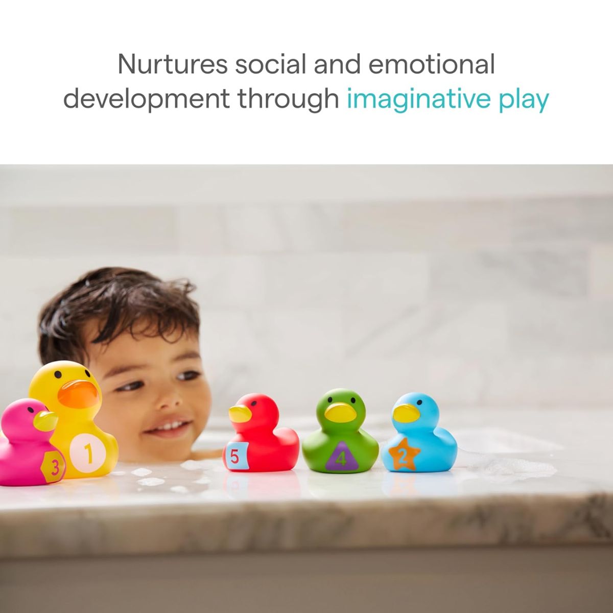 Munchkin Count & Quack Bath Duckies on Luna Baby Store Miami