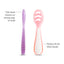Munchkin Gentle Dip Multistage First Spoons Pink/Purple on Luna Baby Store Miami