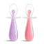 Munchkin Gentle Scoop Silicone Training Spoons 2pk Pink/Purple