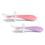 Munchkin Gentle Scoop Silicone Training Spoons 2pk Pink/Purple