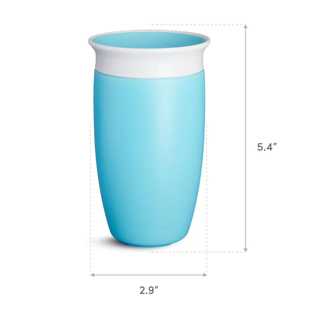 Munchkin Miracle 360 Sippy Cup 10 oz - Light Blue on Luna Baby Store Miami