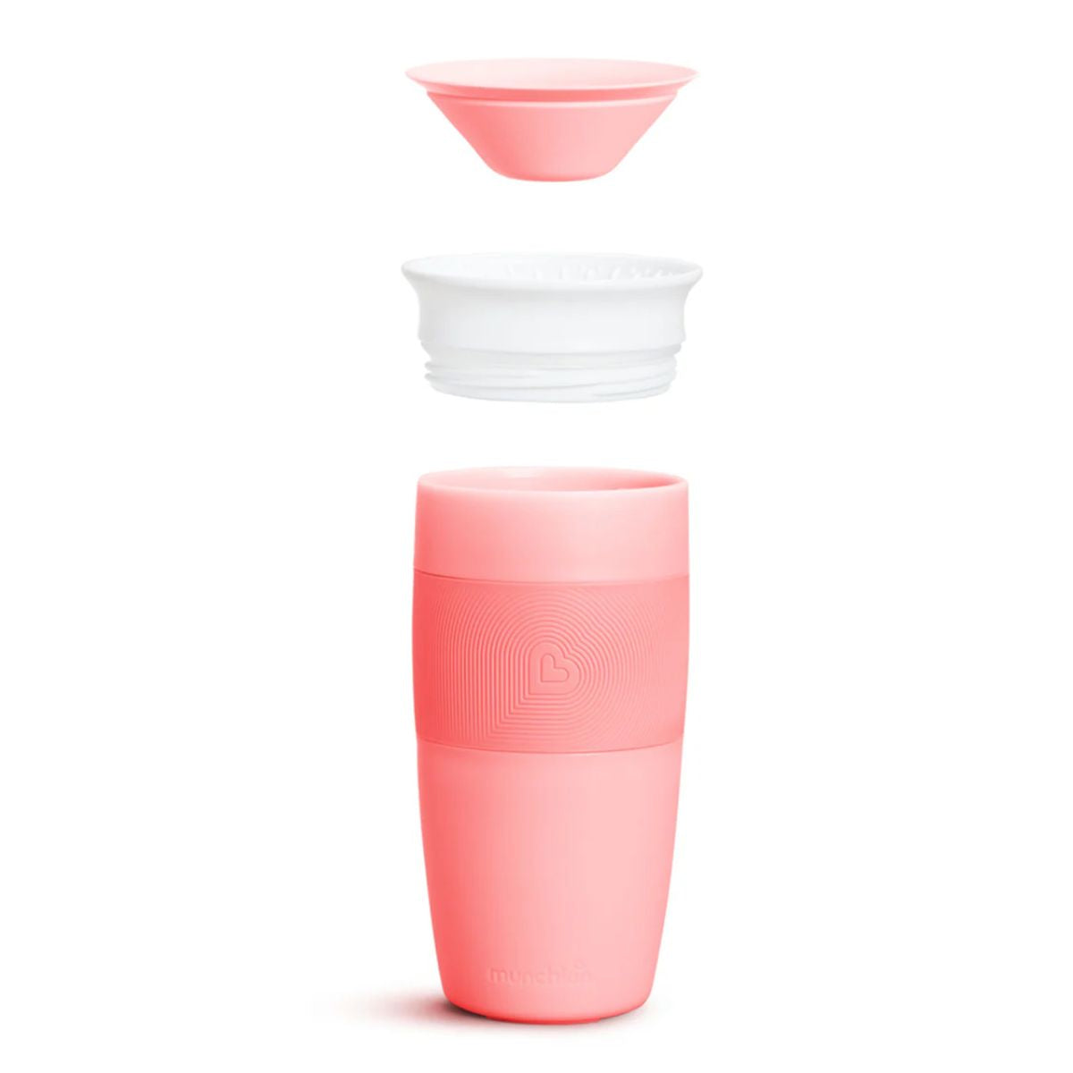 Munchkin Miracle 360 Sippy Cup 14 oz - Light Pink