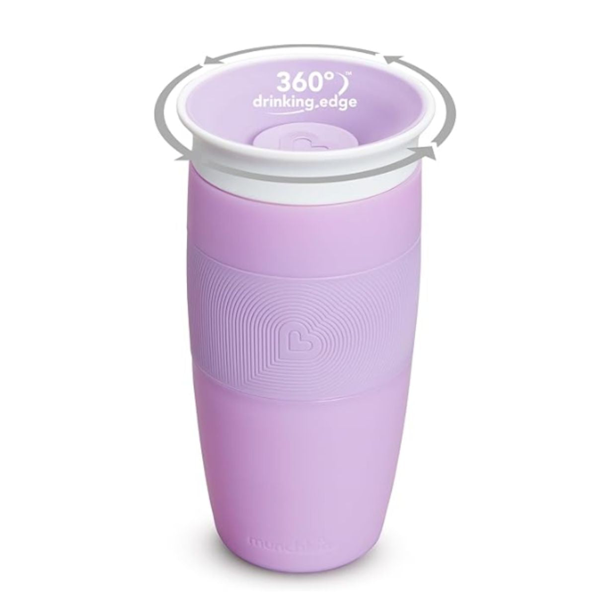 Munchkin Miracle 360 Sippy Cup 14 oz - Light Purple on Luna Baby Store Miami