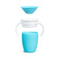 Munchkin Miracle 360 Trainer Cup 7 oz - Light Blue on Luna Baby Store Miami