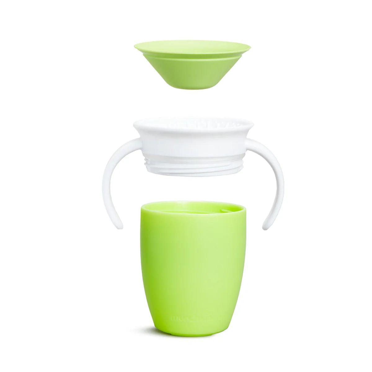Munchkin Miracle 360 Trainer Cup 7 oz - Light Green on Luna Baby Store Miami